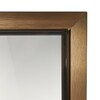 Дверь стеклянная Grandis GS 7х20 - графит, бронзовый профиль (для сауны) - wod-mir.ru 