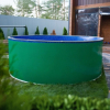 Бассейн Лагуна 5,5х1,25м круглый, мятно-зеленый - wod-mir.ru 