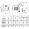 Насос Aquaviva LX SWPB075M, 220В, 7м³/ч, 0,55кВт, с префильтром - wod-mir.ru 