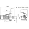 Насос Unipump Jet Pool STP 3000T, 380В, 82,8м³/ч, 3кВт, без префильтра - wod-mir.ru 