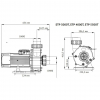  Насос Unipump Jet Pool STP 3000T, 380В, 82,8м³/ч, 3кВт, без префильтра - wod-mir.ru 