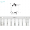  Фильтр Unipump TF-650, 17м³/ч, д.650мм - wod-mir.ru 