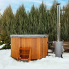 Купель COMFORT FAMILY 220 HOT термобереза светлая - wod-mir.ru 