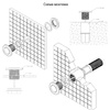 Прожектор светодиодный Aquaviva HT313, 4Вт, RGB (под плитку) - wod-mir.ru 
