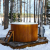 Купель COMFORT FAMILY 220 HOT термобереза светлая - wod-mir.ru 