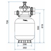 Фильтр Aquaviva P350, 4м³/ч, д.350мм - wod-mir.ru - Екатеринбург 