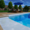 Пленка ПВХ CGT Alkor Aquastone Pale Blue 1,65х21м (34,65м²) светло-голубая - wod-mir.ru 