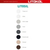 Герметик силиконовый Litokol Litosil, антрацит (280мл) - wod-mir.ru 