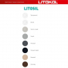 Герметик силиконовый Litokol Litosil, светло-серый (280мл) - wod-mir.ru 