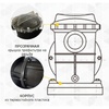 Насос Aquaviva LX STP120M для соленой воды, 220В, 13м³/ч, 0,9кВт, с префильтром - wod-mir.ru 