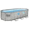 Каркасный бассейн Bestway Steel Камень 56716 (549х274х122 см) с картриджным фильтром, лестницей и тентом - wod-mir.ru - Екатеринбург 