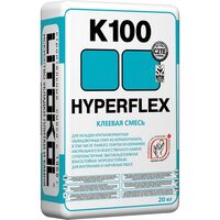 Цементный клей HYPERFLEX K100 20 кг - wod-mir.ru - Екатеринбург 