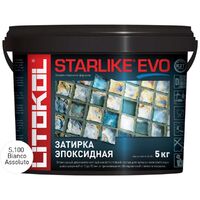 Затирочная смесь Litokol STARLIKE EVO Bianco Assoluto S.100, 2.5 кг - wod-mir.ru - Екатеринбург 