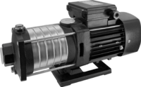 Многоступенчатый горизонтальный насос AquaViva LX CMH2-50T(380V, 2m3/h*35m, 0,55kW) - wod-mir.ru - Екатеринбург