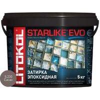 Затирочная смесь Litokol STARLIKE EVO Cacao S.230, 5 кг - wod-mir.ru - Екатеринбург