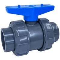 Кран шаровый d50*1-1/2" (уплотнение TPV, остальное EPDM) внутренняя резьба AQUAVIVA - wod-mir.ru - Екатеринбург