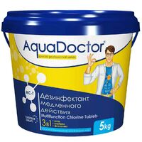 AquaDoctor MC-T Медленнорастворимое средство 3в1 на основе активного хлора таблетки (200г), 5кг  - wod-mir.ru - Екатеринбург 