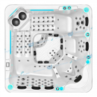 СПА бассейн Joyee SPA Bremen-R (220х220х90см) - wod-mir.ru 