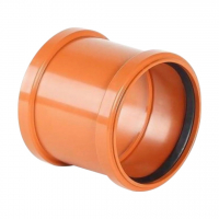 Муфта соединительная НПВХ Aquaviva, d160мм - wod-mir.ru 