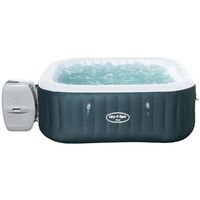 Аэромассажный бассейн Bestway Lay-Z-SPA 60015 Ibiza AirJet (180x180x66 см) - wod-mir.ru - Екатеринбург 