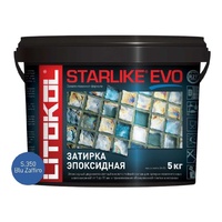 Эпоксидная затирка Litokol Starlike Evo S.350 Blue Zaffiro (5кг) - wod-mir.ru 