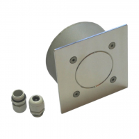 Распаячная коробка 120х120, PG-16, AISI-316, Акватехника АТ 07.06М - wod-mir.ru 