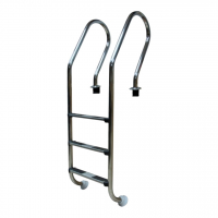 Лестница Pool King F203, 3 ступени, AISI-304 - wod-mir.ru 