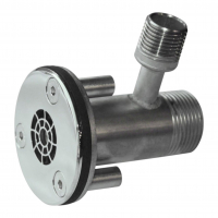 Форсунка RunwillPools Р2-23.1L гидромассажная мини, AISI-316 - wod-mir.ru 