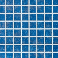 Пленка ПВХ Haogenplast Matrix Blue, 1,65x25м (41,25м²), синяя мозаика - wod-mir.ru 
