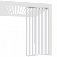 Вертикальная боковая панель 1,2м, Белая - wod-mir.ru 