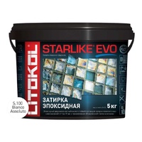 Эпоксидная затирка Litokol Starlike Evo S.100 Bianco Assoluto (5кг) - wod-mir.ru 