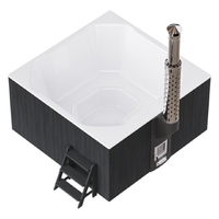 Купель ELITE QUATTRO 200 термососна графит - wod-mir.ru 