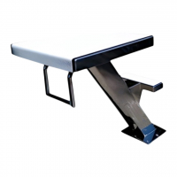  Стартовая тумба наклонная, 390мм, AISI-316, Акватехника АТ 10.11М - wod-mir.ru 