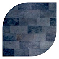 Пленка ПВХ Cefil Keramik Darkstar 1,65x25м (темно-серая плитка) - wod-mir.ru 