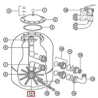 Крышка NCX12001 фильтра Hayward NC600SE2 - wod-mir.ru - Екатеринбург 