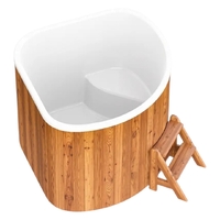 Купель CORNER 160 термоберёза светлая - wod-mir.ru 