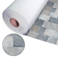 Пленка ПВХ Cefil Keramik Bluemoon 1,65x25м (41,25м²) серая плитка - wod-mir.ru 