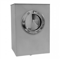 Скиммер Компакт с круглым фланцем, AISI-304, Акватехника АТ 05.22 (универсальный) - wod-mir.ru 