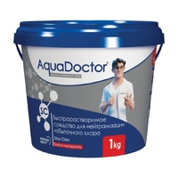 AquaDoctor SC Stop Chlor средство для нейтрализации избыточного хлора в воде (гранулы), 1кг - wod-mir.ru 