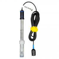 Датчик-электрод PH1 однокамерный в капилляре Black BNC/3м - wod-mir.ru 