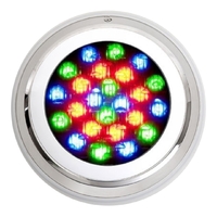 Прожектор светодиодный 12Вт, RGB, d.300мм, Jcaqua JLL2-12W (универсальный) - wod-mir.ru 