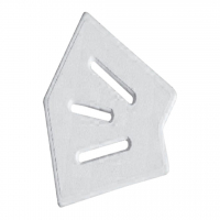 Угловой элемент Aquaviva 45°, 145х25мм, белый - wod-mir.ru 