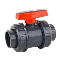 Кран шаровый ПВХ Aquaviva, d63мм - wod-mir.ru 