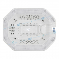 Переливной СПА бассейн Joyee SPA Dubai (300х240х105см) - wod-mir.ru 