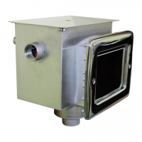 Скиммер 25м² RunwillPools Р3-06L, AISI-316 с автодоливом и переливом (под пленку) - wod-mir.ru 