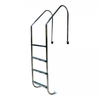 Лестница Pool King L204, 4 ступени, AISI-304 - wod-mir.ru 