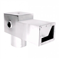 Скиммер 15л удлиненный с переливом, AISI-304, Акватехника АТ 05.04 (универсальный) - wod-mir.ru 