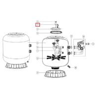 Крепежная планка для смотрового окна фильтра Aquaviva L1200-2500 - wod-mir.ru - Екатеринбург 