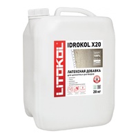 Латексная добавка Litokol Idrokol X20 (20л) - wod-mir.ru 