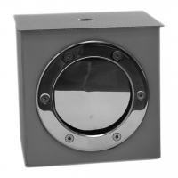 Скиммер Мини с круглым фланцем, AISI-304, Акватехника АТ 05.21 (универсальный) - wod-mir.ru 